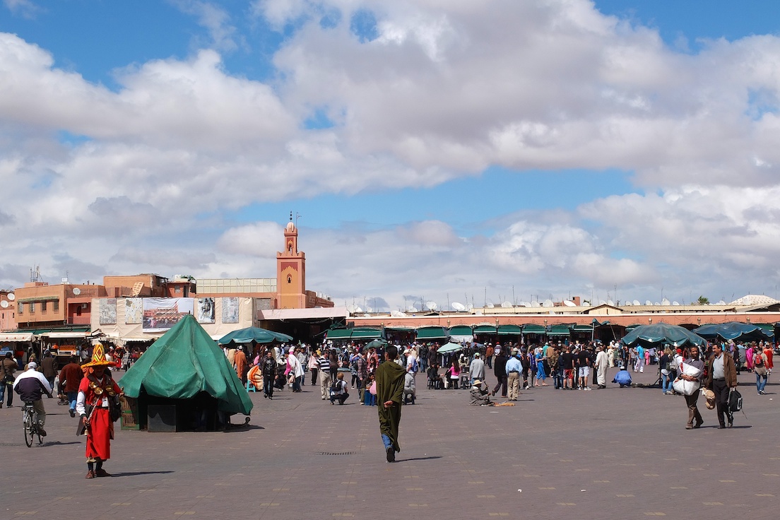 Marrakesch  -  Jemaa El Fnaa